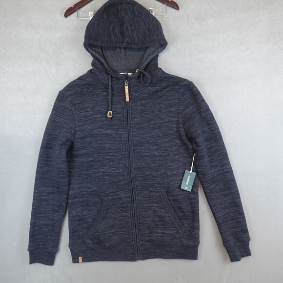 tentree Other - NWT TenTree Jacket Zip Hoodie Size Medium Meteorite Black Space Dye Logo